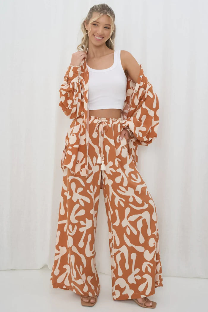 Moana Pant - Brown