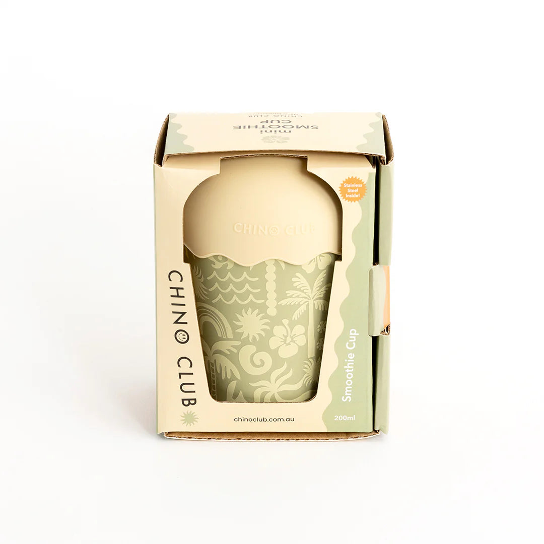 Smoothie Cup & Straw 200ml - Moana