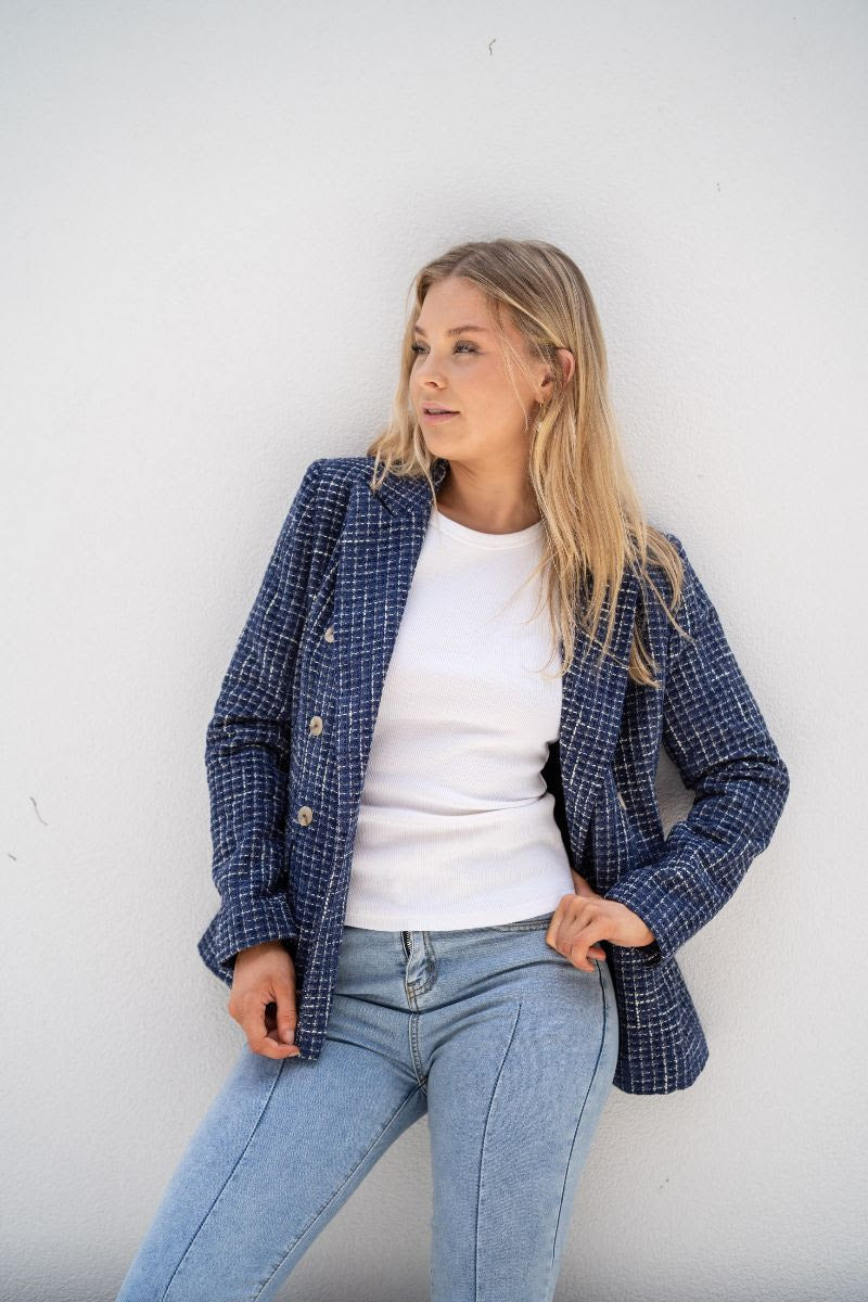 Alicia Blazer - Navy