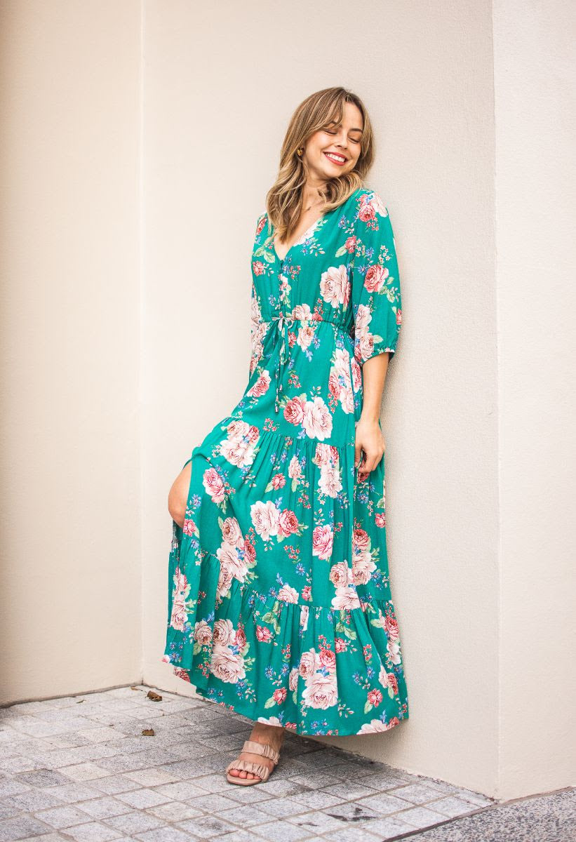 Liza Maxi - Teal