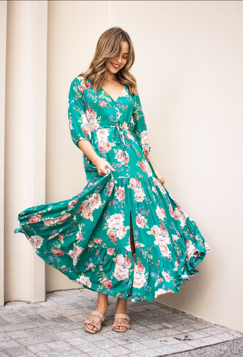 Liza Maxi - Teal