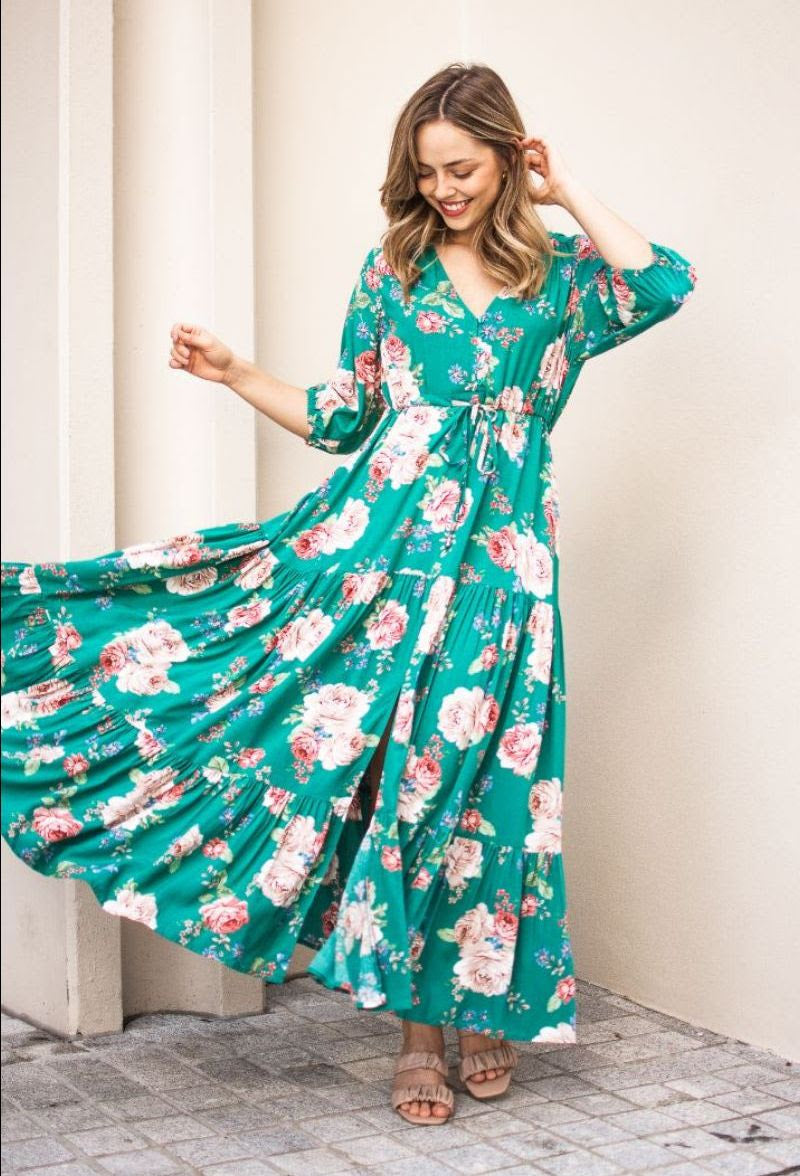 Liza Maxi - Teal