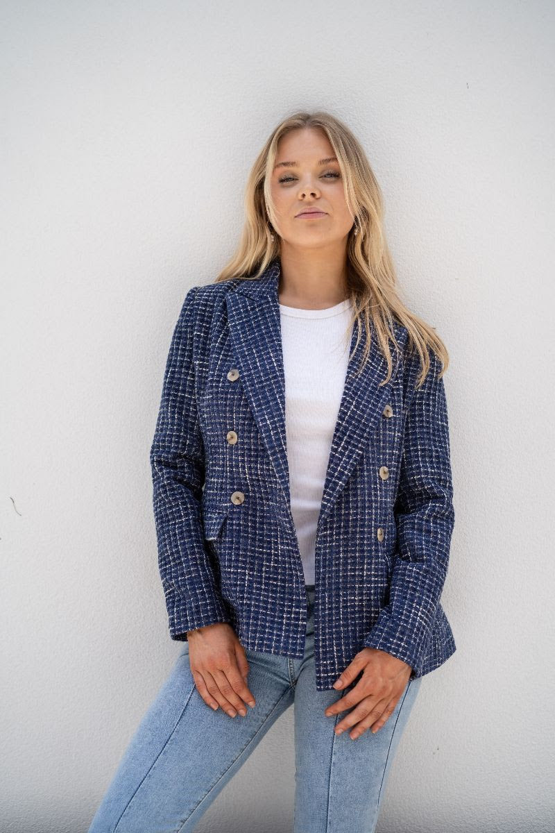 Alicia Blazer - Navy