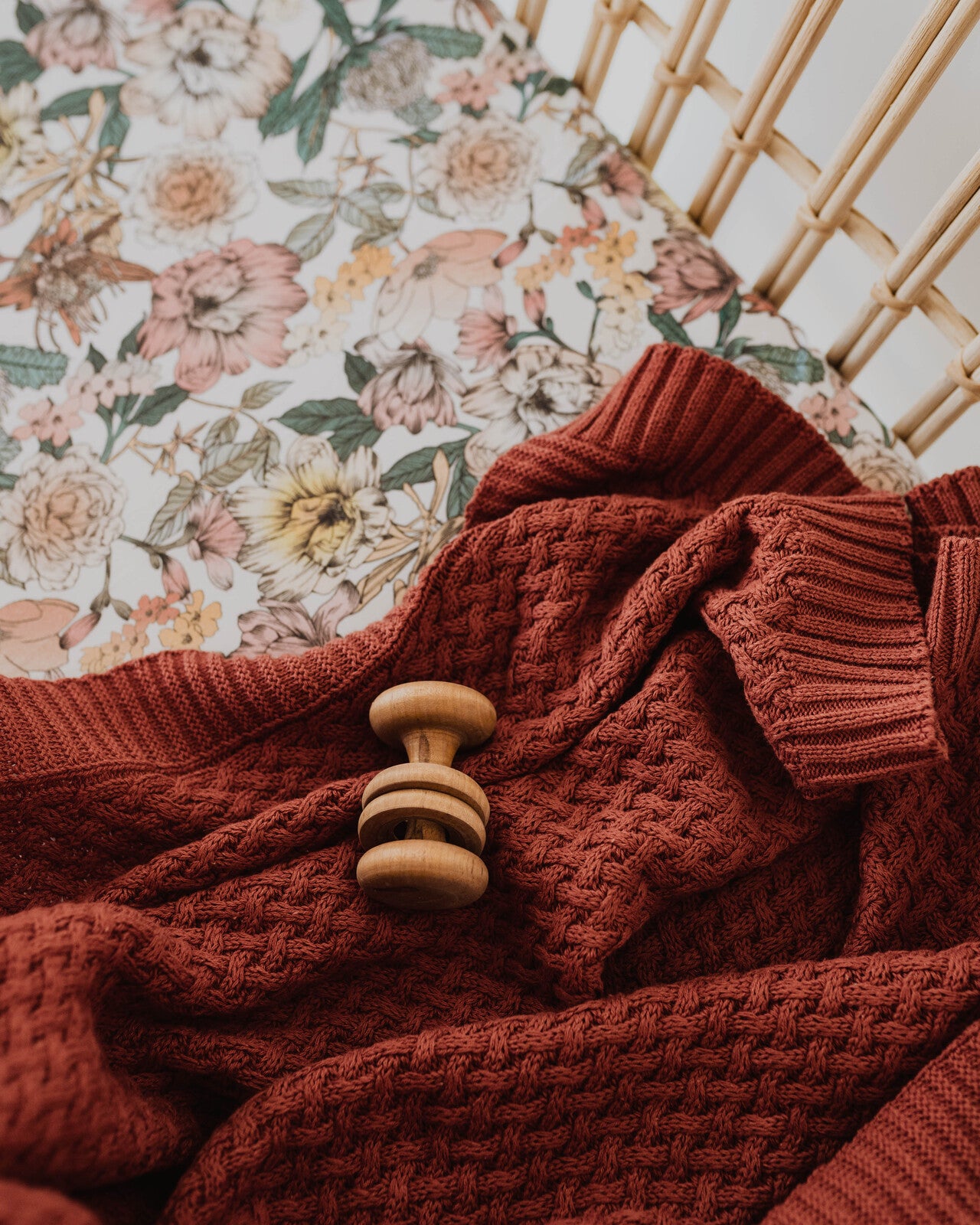 Umber | Diamond Baby Blanket