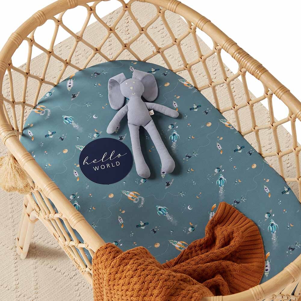 Rocket | Bassinet Sheet / Change Pad Cover