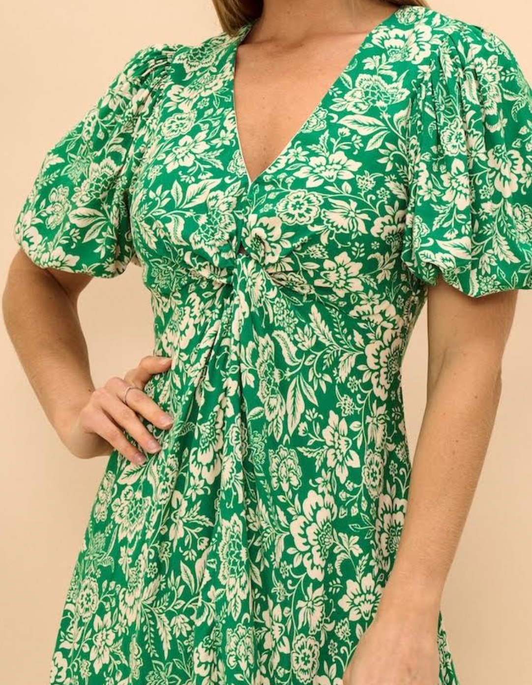 Twist Front Mini - Green