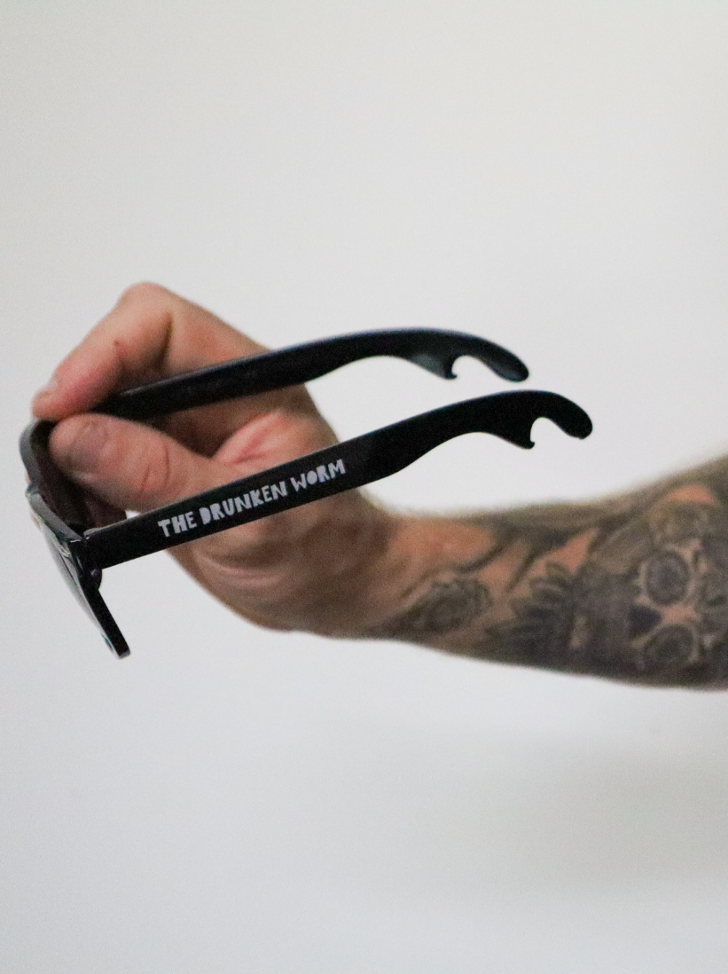 Worm Bottle Opener Sunglasses