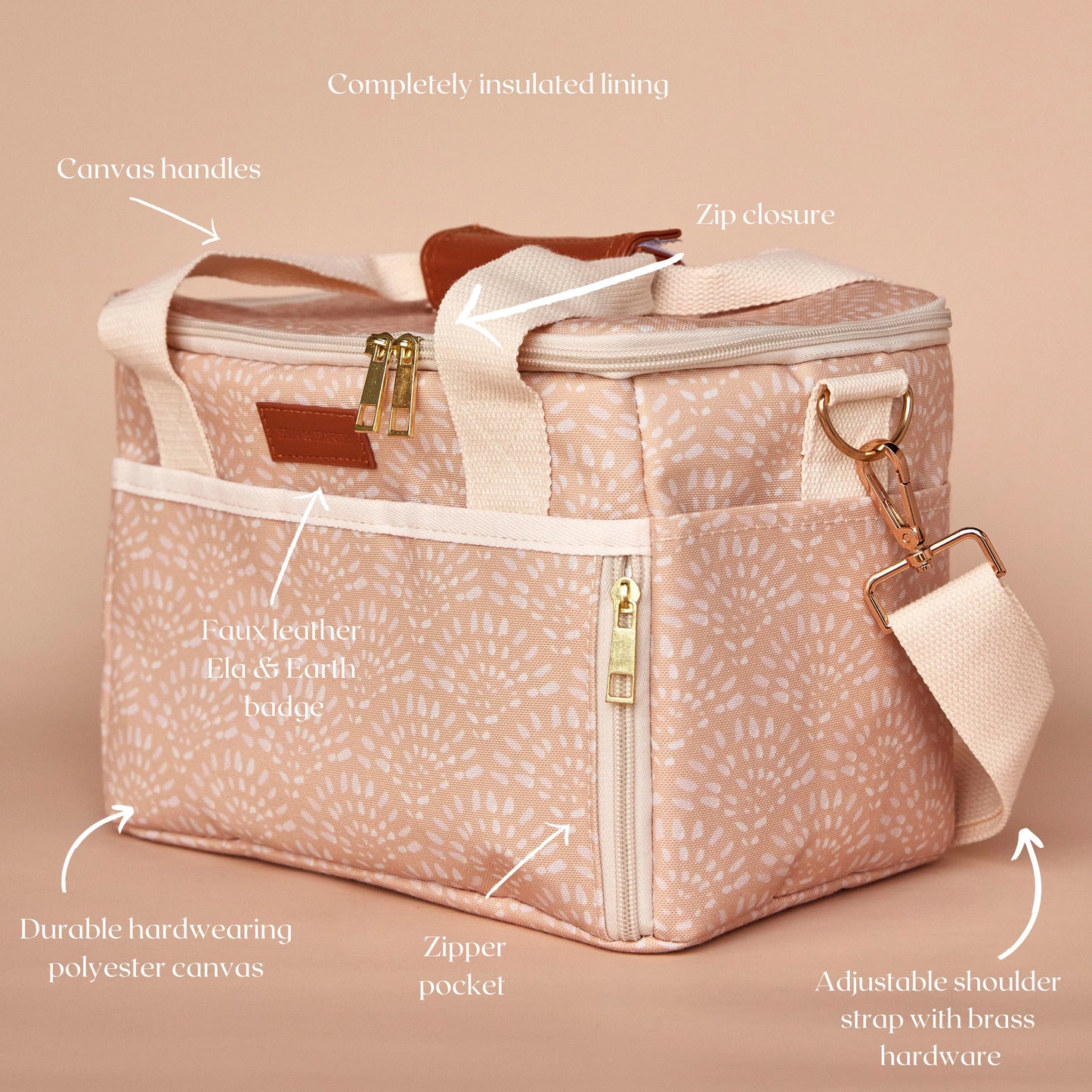 Insulated Cooler Bag - Sunrise