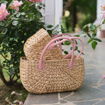 Harvest Basket - Pink - Large
