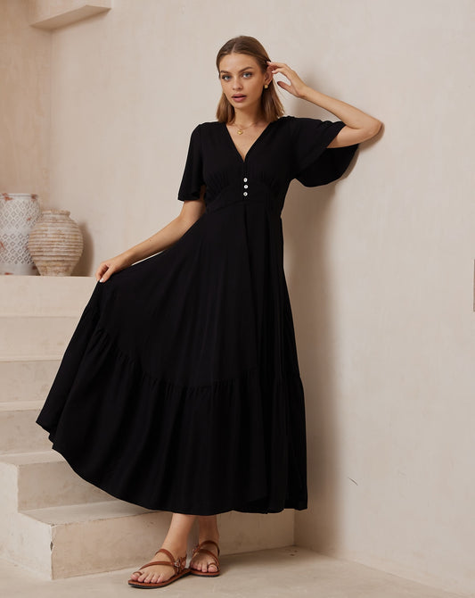 Karly Maxi Dress - Black