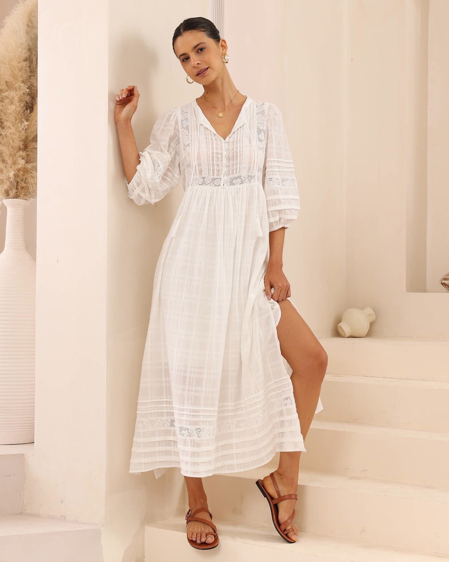 Charlotte Lace Maxi Dress