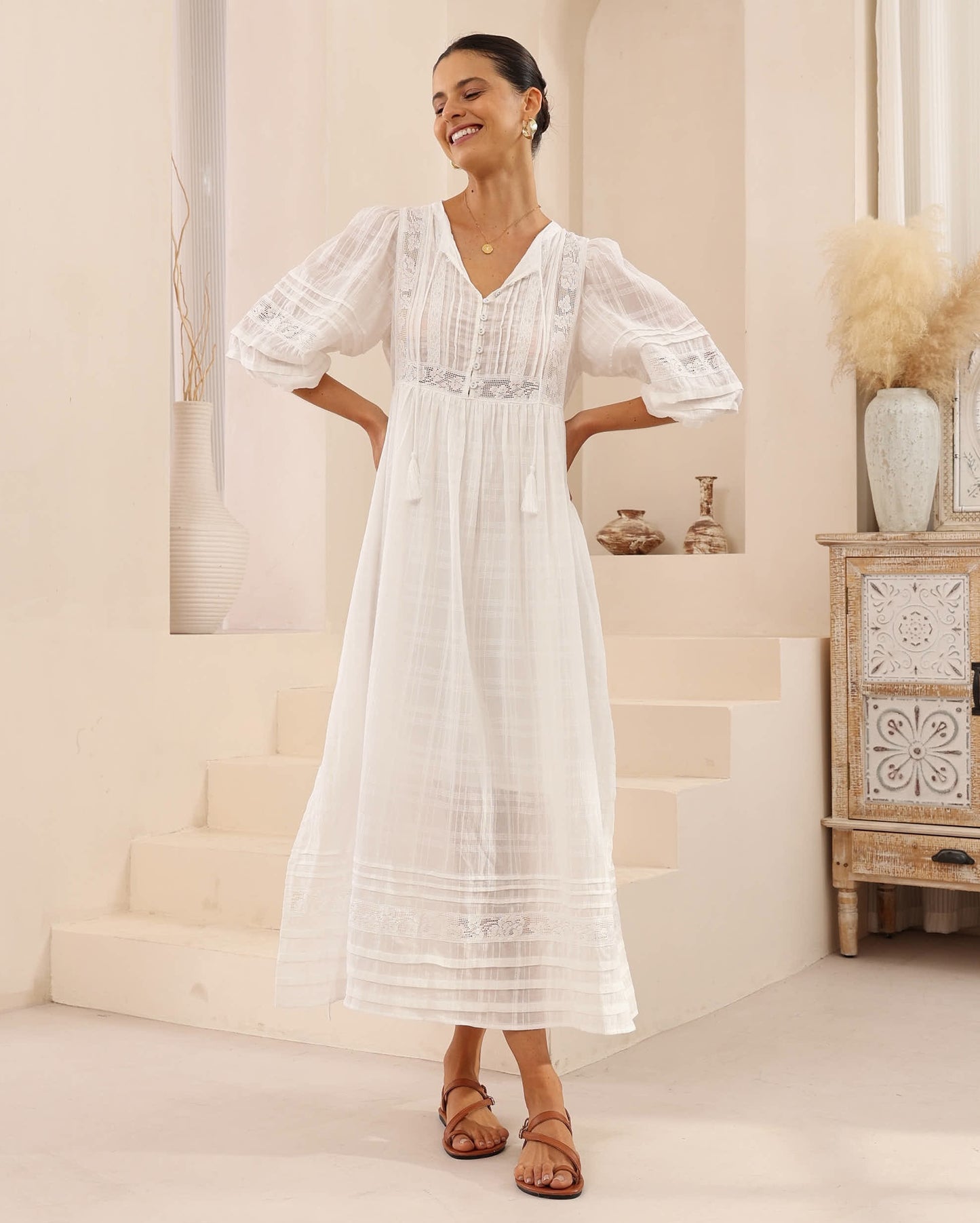 Charlotte Lace Maxi Dress