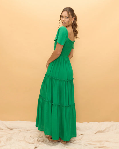 Sandy Maxi Dress - Green