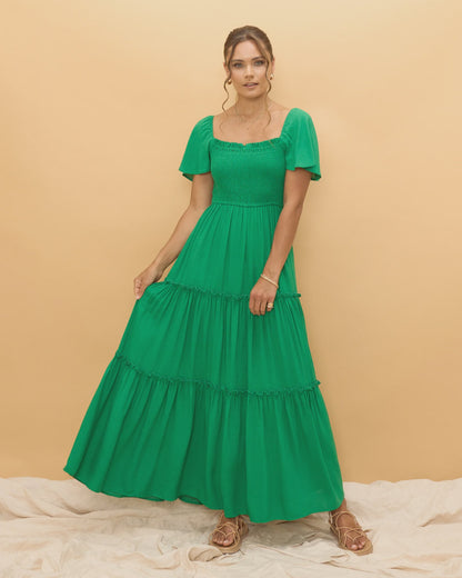 Sandy Maxi Dress - Green