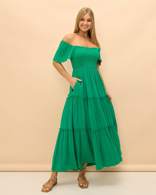 Sandy Maxi Dress - Green
