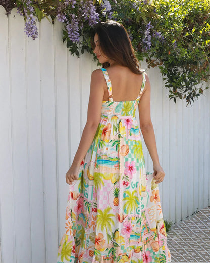 Rebecca Slip Maxi Dress