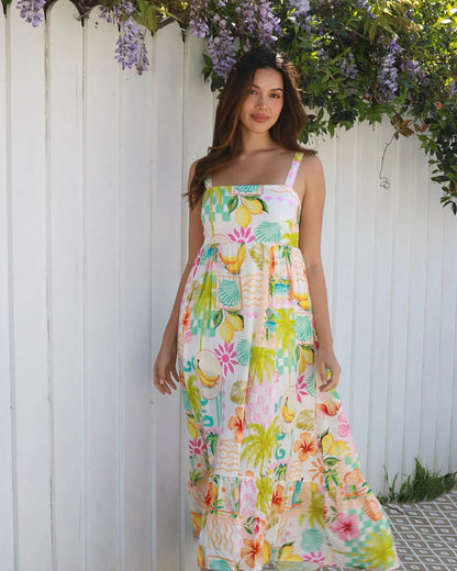 Rebecca Slip Maxi Dress