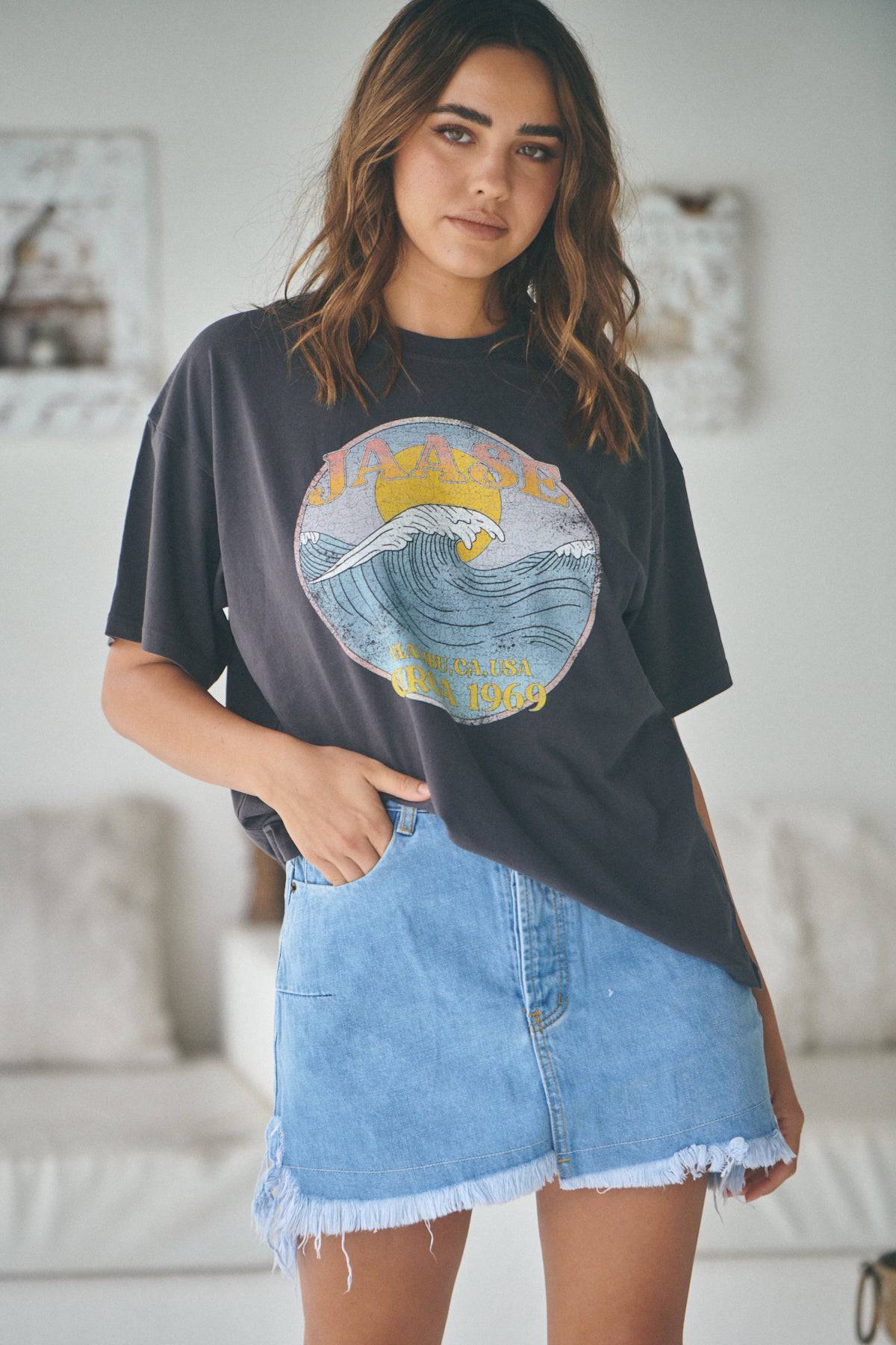 Blue Sabina - Vintage Denim Skirt