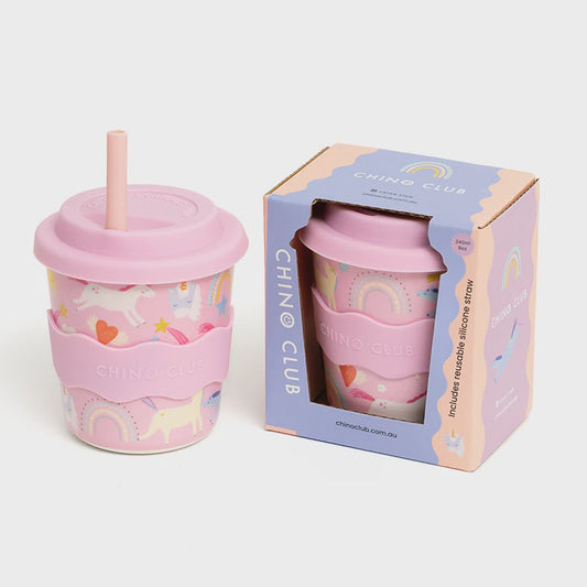 Kids Keep Cup 8oz - Pink Unicorn