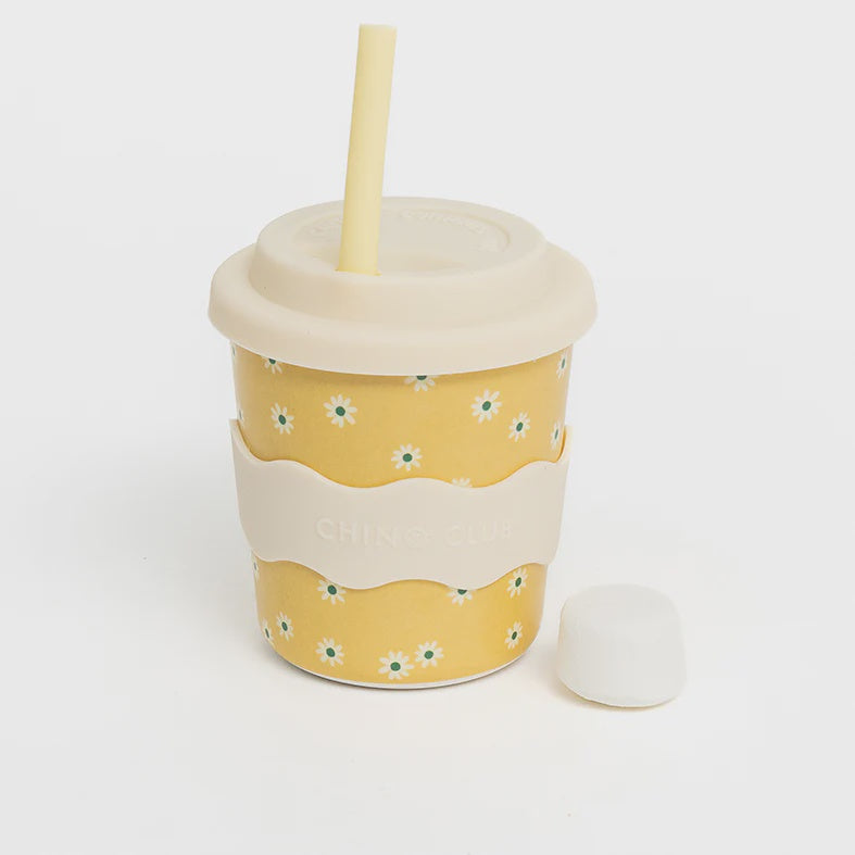 Kids Keep Cup 8oz - Yellow Daisy