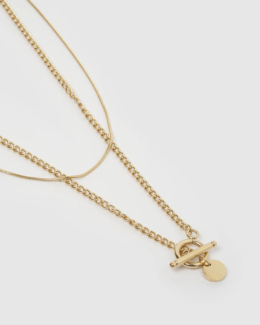 Annika Layered Gold Necklace