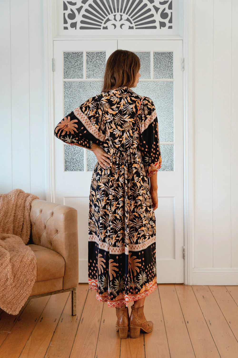 Jardin Print Boheme Midi