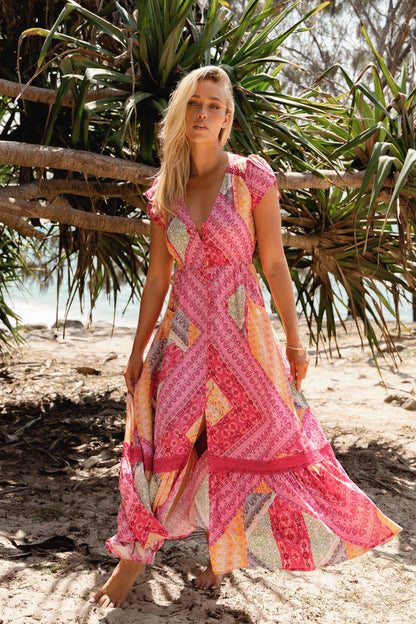 Carmen Maxi - Viva Bonita Print