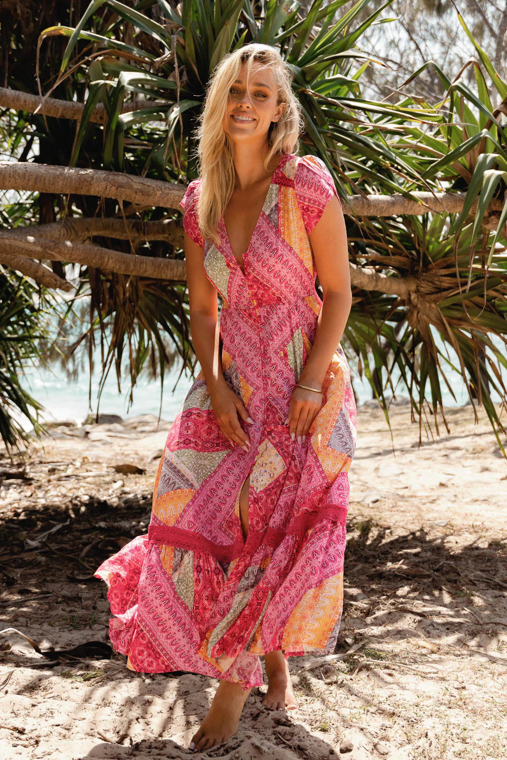 Carmen Maxi - Viva Bonita Print