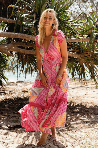Carmen Maxi - Viva Bonita Print
