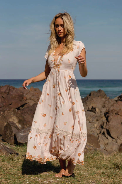 Carmen Maxi - Vintage Sol Print