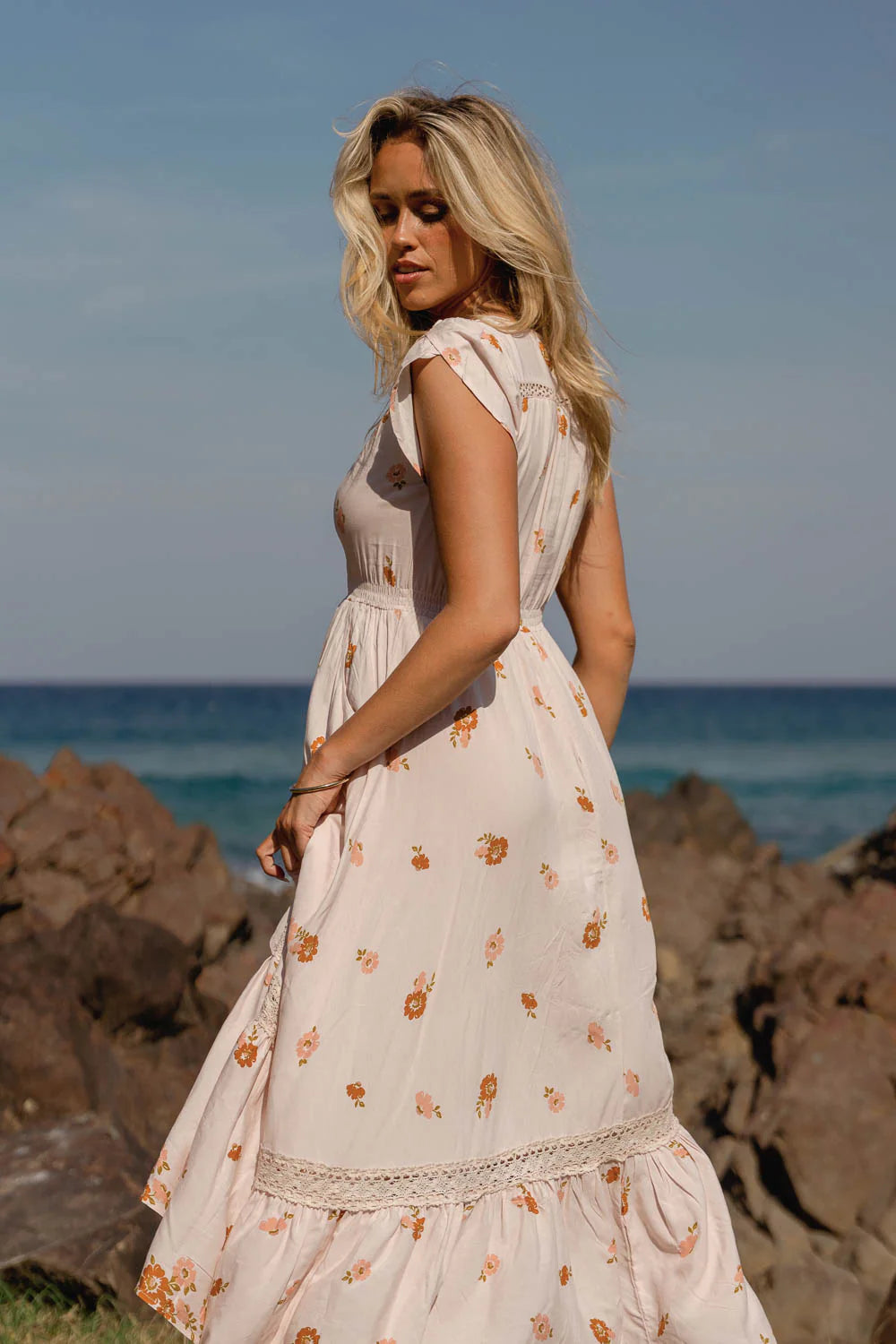 Carmen Maxi - Vintage Sol Print