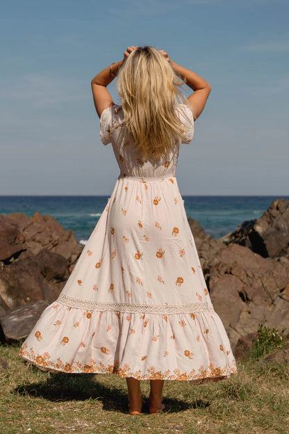 Carmen Maxi - Vintage Sol Print