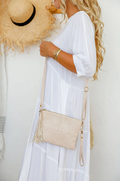 The Casey Clutch - Oatmeal
