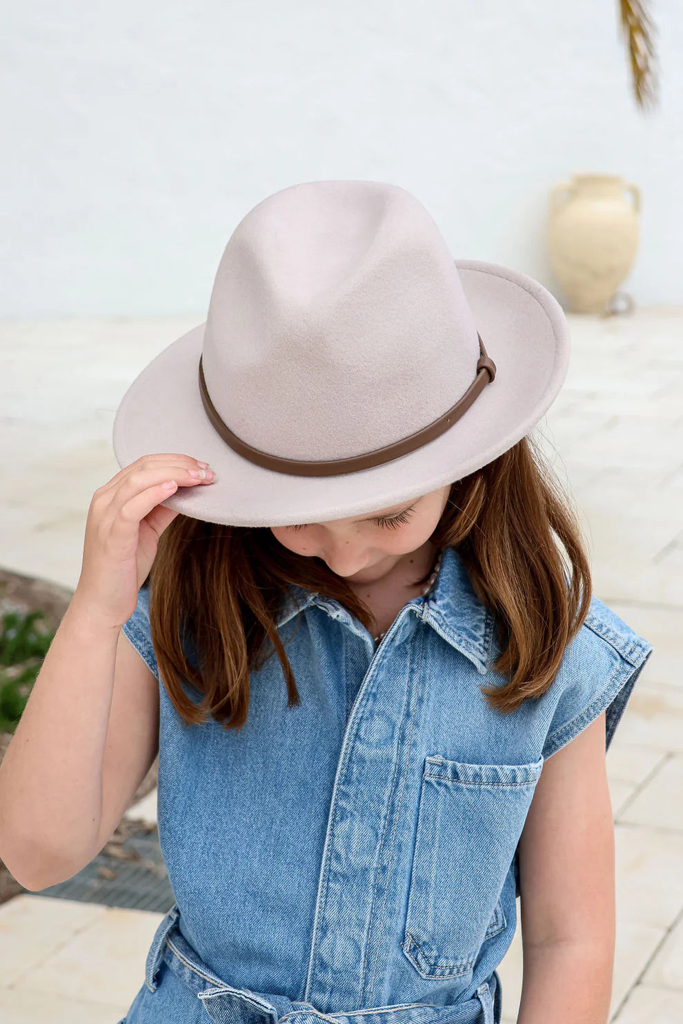 The Beverly KIDS Hat - Stone