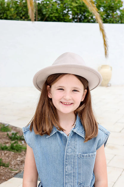 The Beverly KIDS Hat - Stone