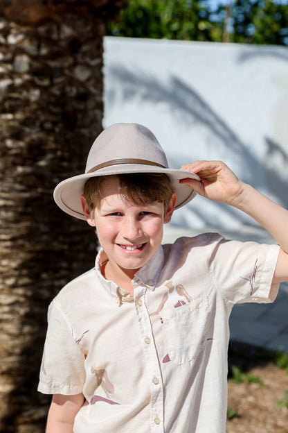 The Beverly KIDS Hat - Stone