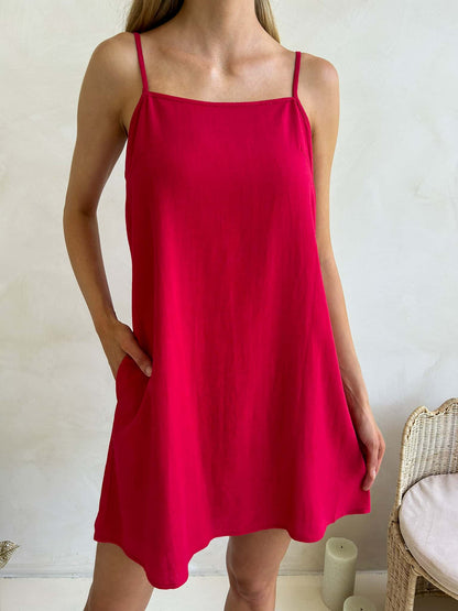 Libra Dress - Red