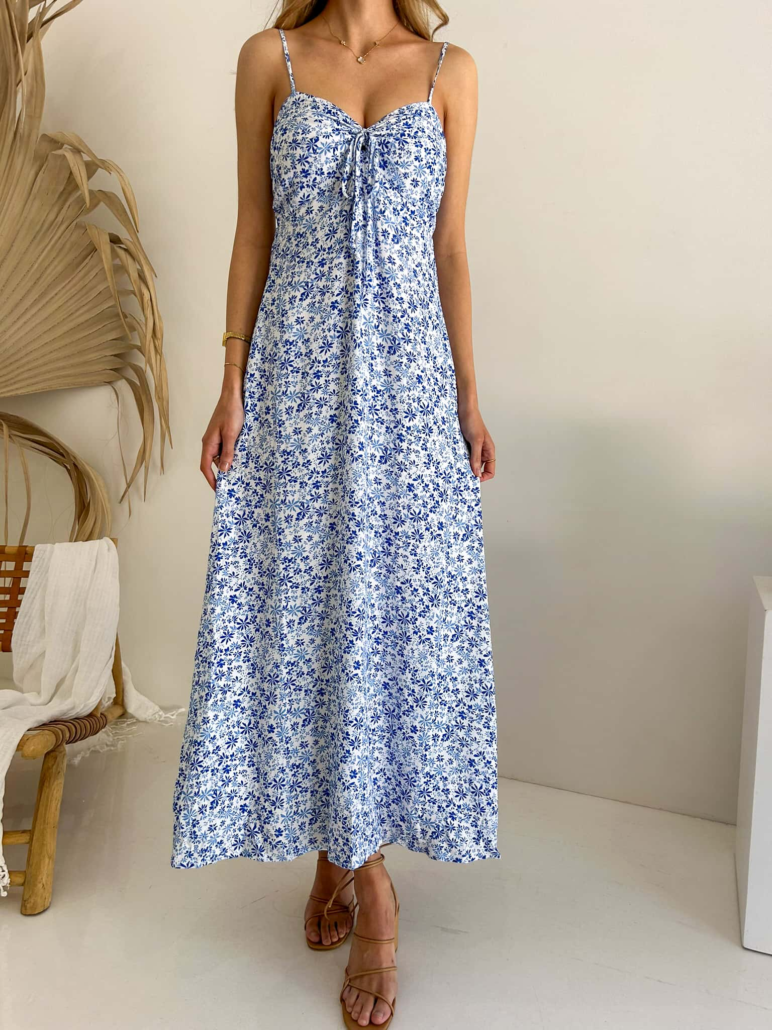 Cameo Maxi Dress Wildflower Print