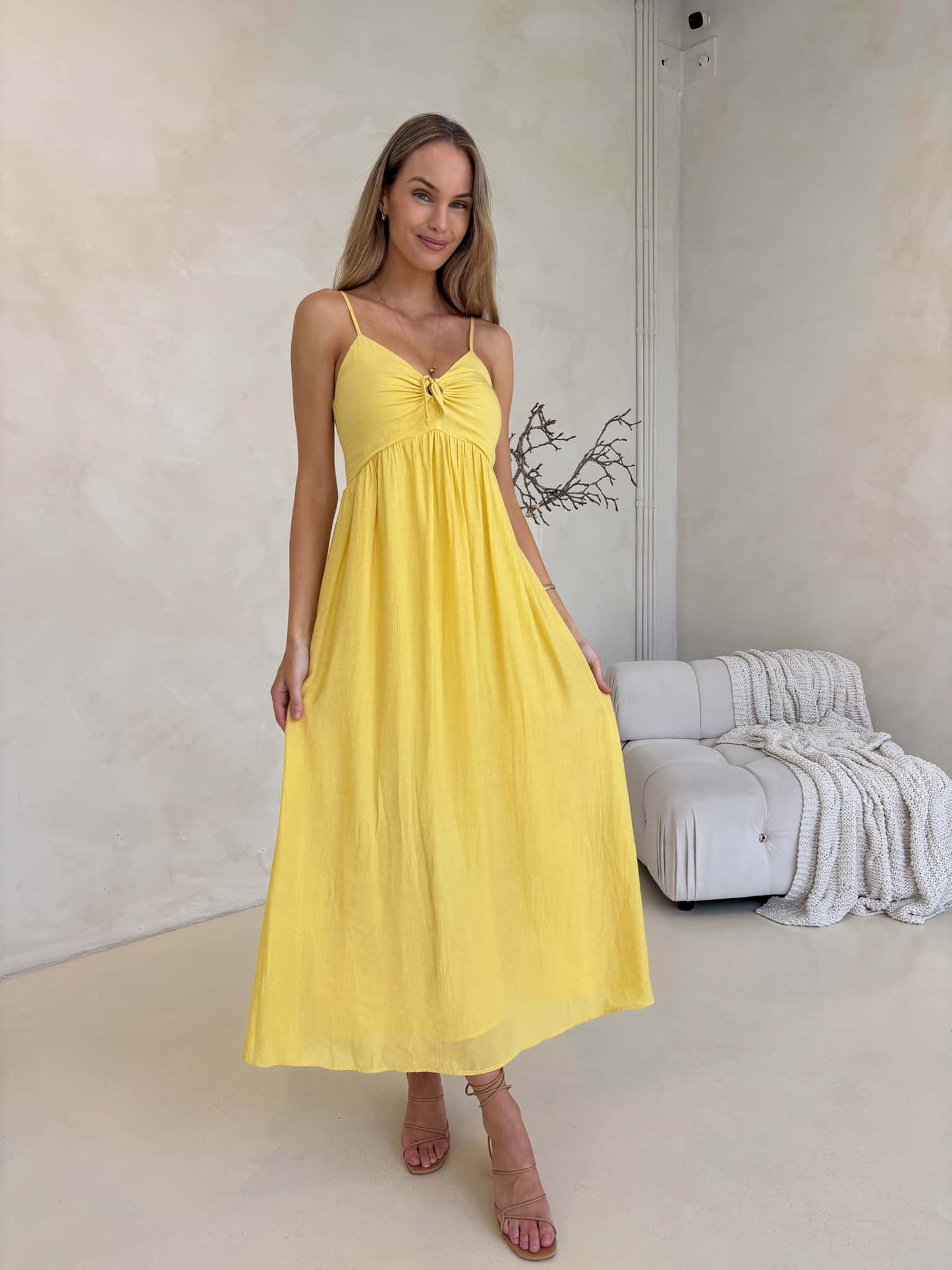 Sunset Maxi Dress - Yellow