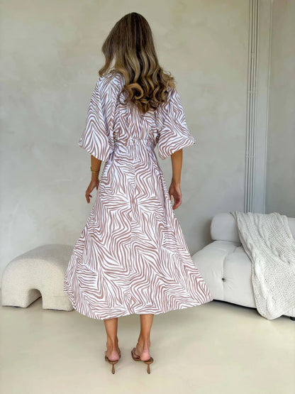 Camille Maxi Dress – Zahara Print