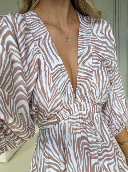 Camille Maxi Dress – Zahara Print