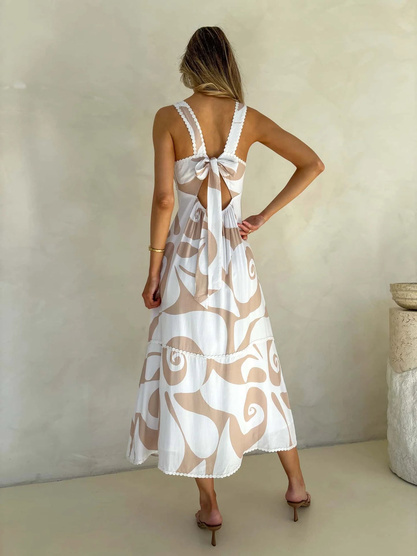 Stella Dress - Whirl Print