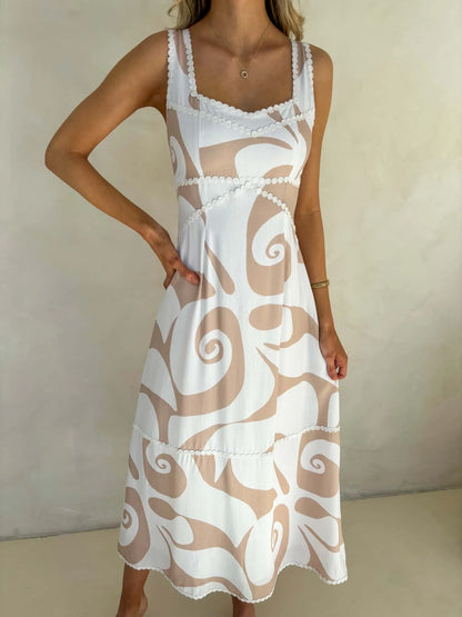 Stella Dress - Whirl Print