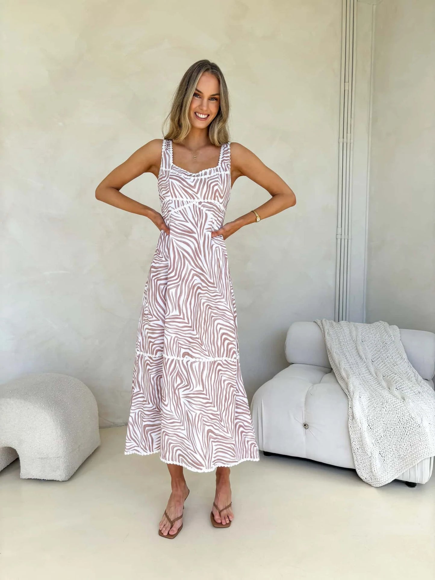 Stella Dress - Zahara Print