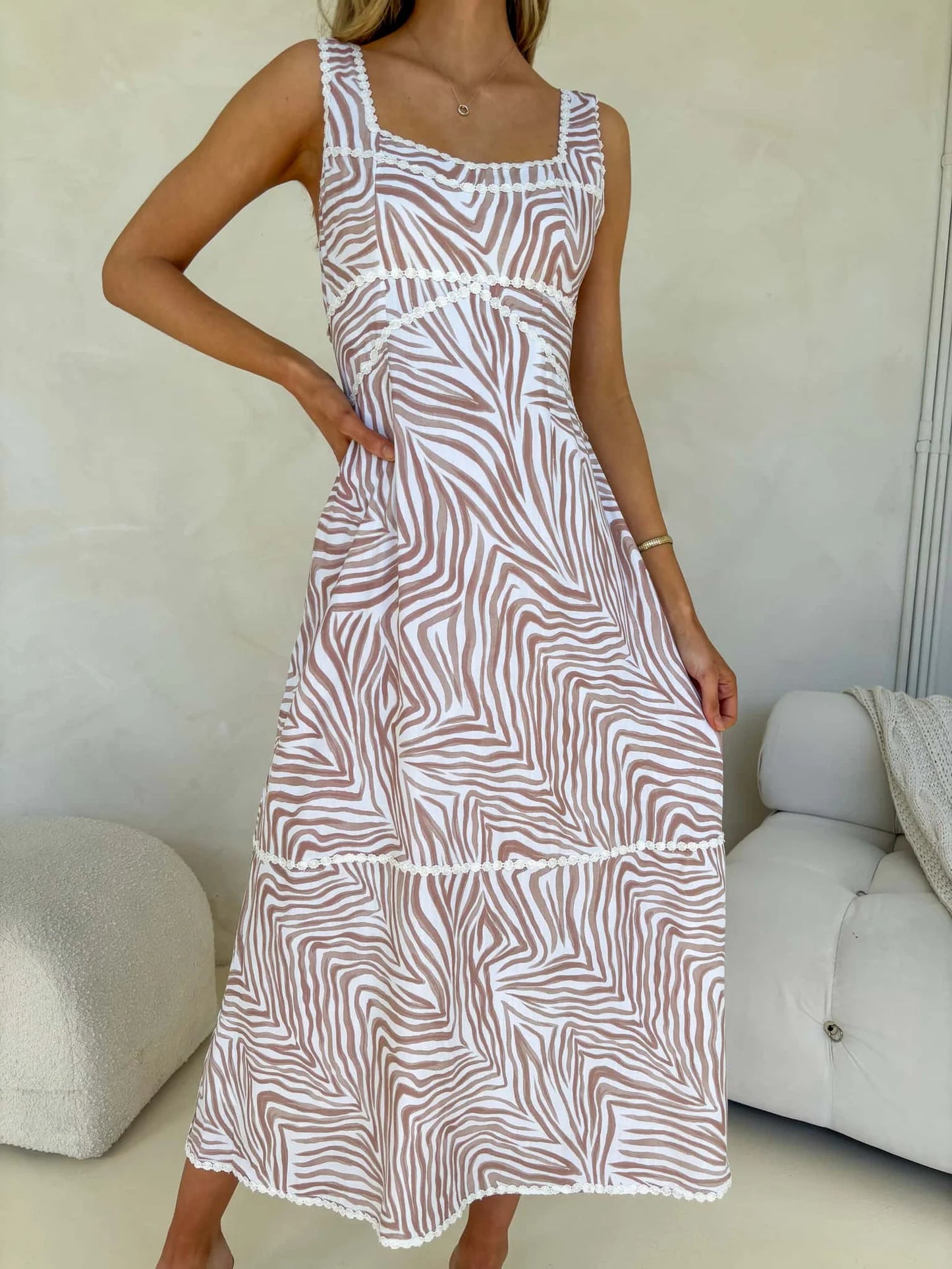 Stella Dress - Zahara Print