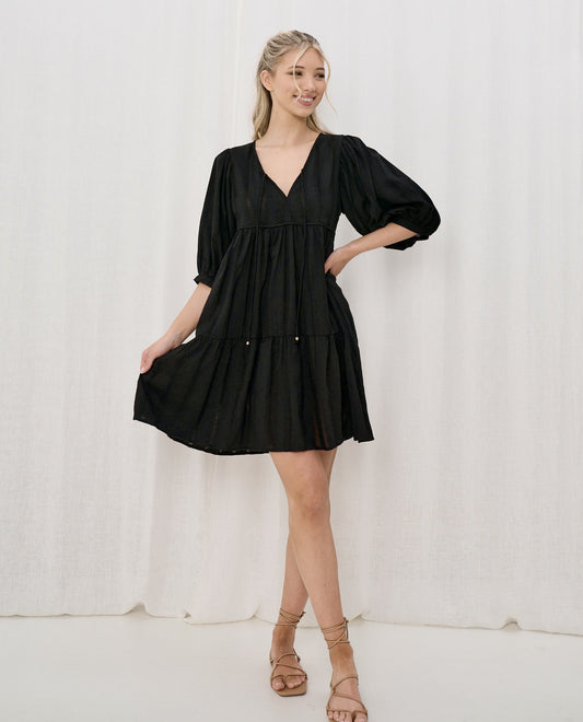 Victoria Mini dress - Black