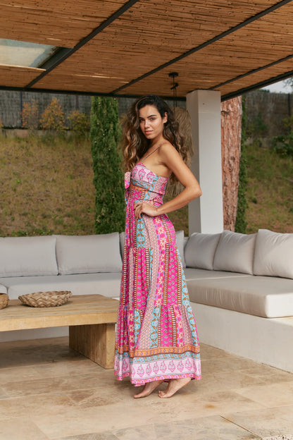 Bambi Maxi Dress - Cedella Print