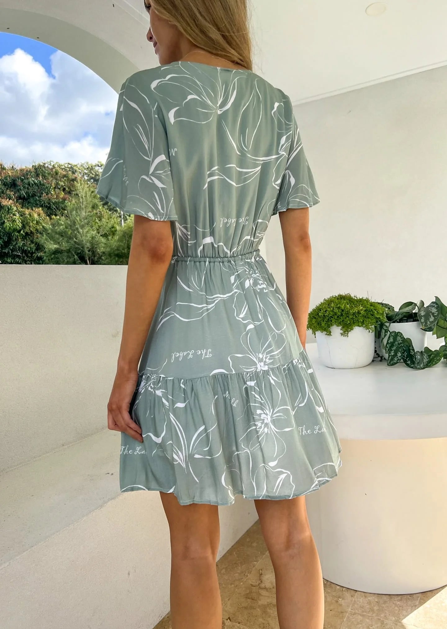 Jade Dress - Cyrus Print