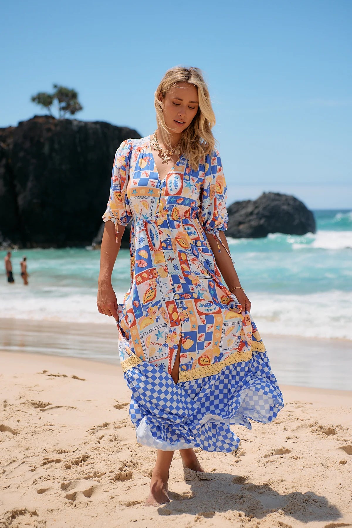 Viva De Sol Print Molli Maxi