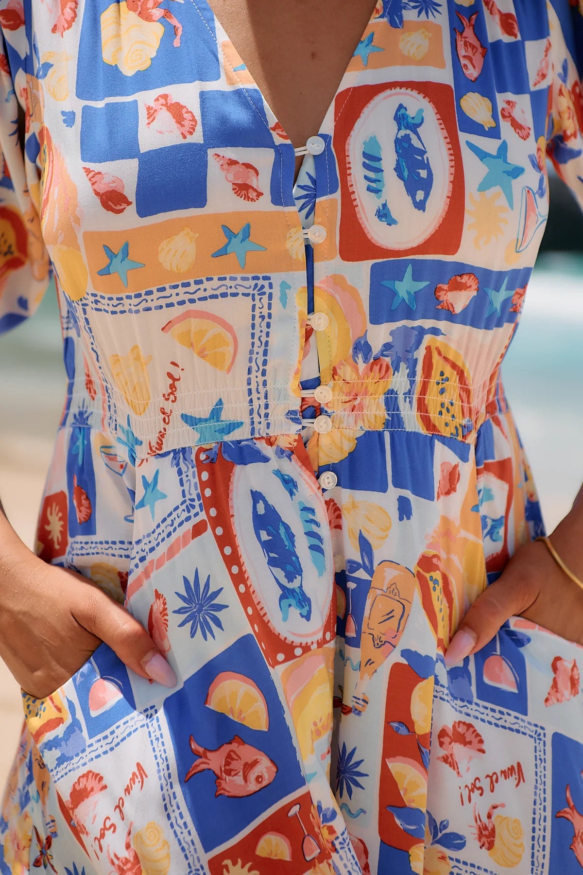 Viva De Sol Print Molli Maxi